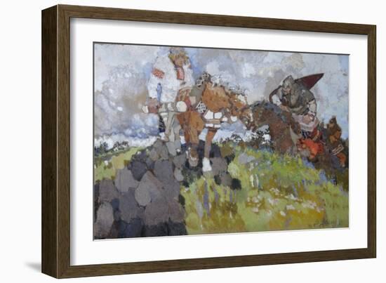 Mikula Selyaninovich, 1917-Viktor Mikhaylovich Vasnetsov-Framed Giclee Print