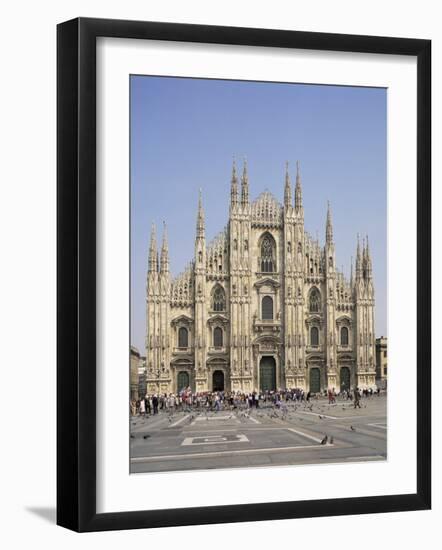 Milan Cathedral, Milan, Lombardia, Italy-Peter Scholey-Framed Photographic Print