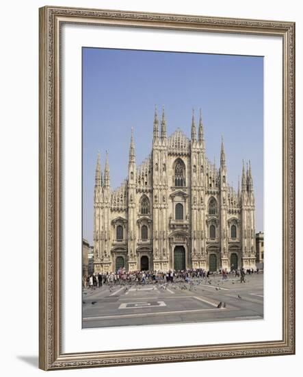 Milan Cathedral, Milan, Lombardia, Italy-Peter Scholey-Framed Photographic Print