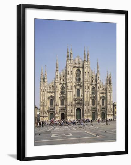 Milan Cathedral, Milan, Lombardia, Italy-Peter Scholey-Framed Photographic Print