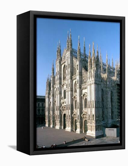 Milan Cathedral, Milan, Lombardy, Italy-Adam Woolfitt-Framed Premier Image Canvas