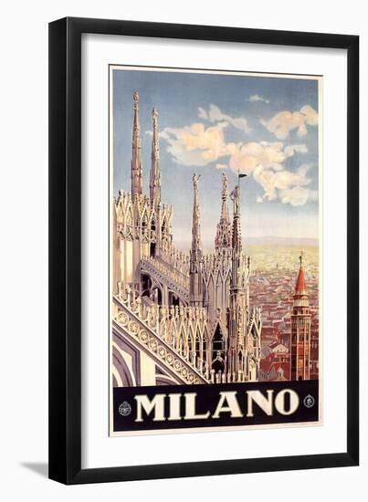 Milan Cathedral-null-Framed Art Print