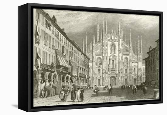 Milan Cathedral-Samuel Prout-Framed Premier Image Canvas