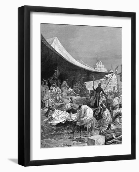 Milan Destroyed-Alphonse Mucha-Framed Art Print