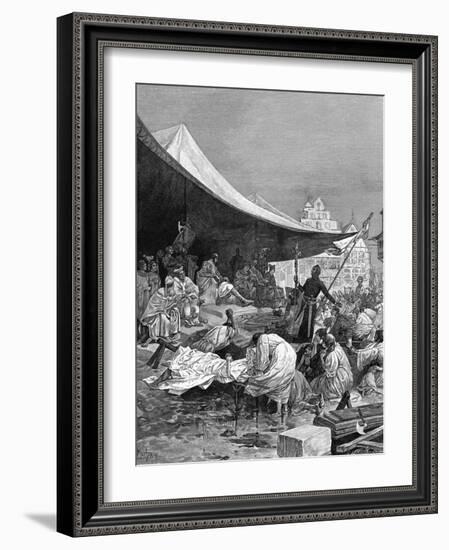 Milan Destroyed-Alphonse Mucha-Framed Art Print