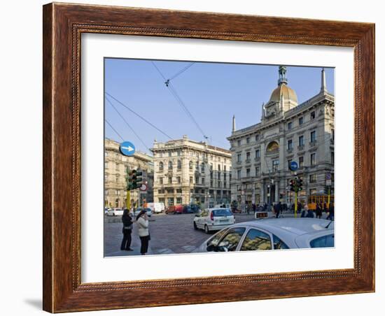 Milan, Lombardy, Italy, Europe-Angelo Cavalli-Framed Photographic Print