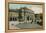 Milan - Piazza and Teatro Alla Scala. Postcard Sent in 1913-Italian Photographer-Framed Premier Image Canvas