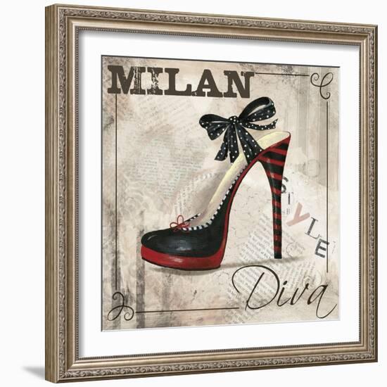 Milan Style-Fiona Stokes-Gilbert-Framed Giclee Print