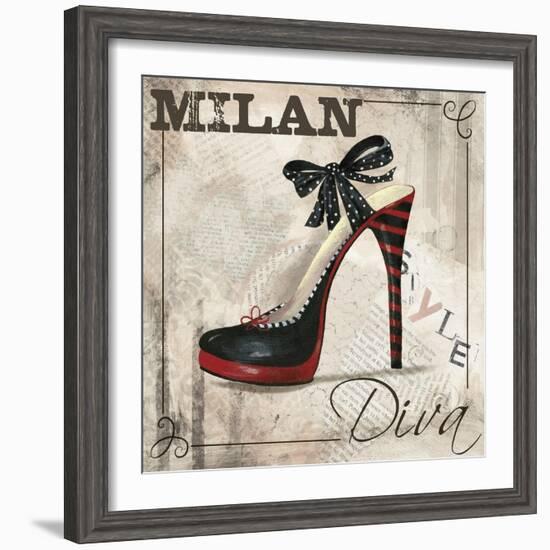 Milan Style-Fiona Stokes-Gilbert-Framed Giclee Print