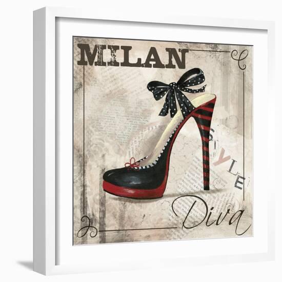 Milan Style-Fiona Stokes-Gilbert-Framed Giclee Print