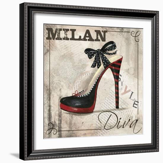 Milan Style-Fiona Stokes-Gilbert-Framed Giclee Print