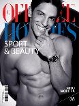 L'Officiel, Hommes August 2008 - Roberto Bolle-Milan Vukmirovic-Art Print