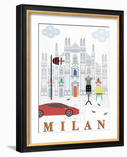 Milan-Sophie Ledesma-Framed Art Print