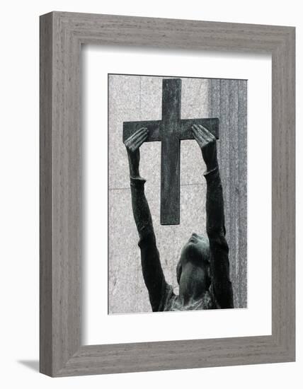 Milano monumental cemetery, Milan, Lombardy-Godong-Framed Photographic Print