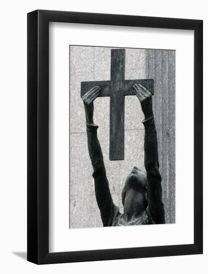 Milano monumental cemetery, Milan, Lombardy-Godong-Framed Photographic Print