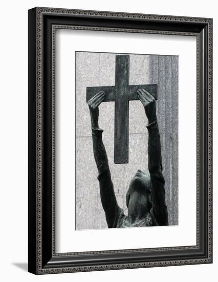 Milano monumental cemetery, Milan, Lombardy-Godong-Framed Photographic Print