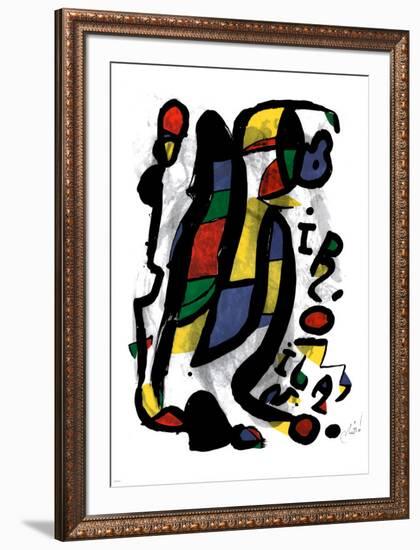 Milano-Joan Miro-Framed Art Print