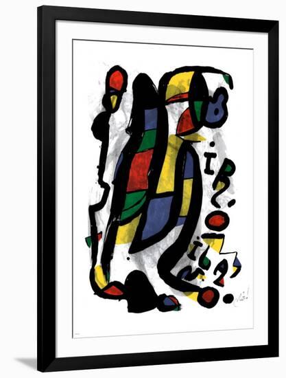 Milano-Joan Miro-Framed Art Print