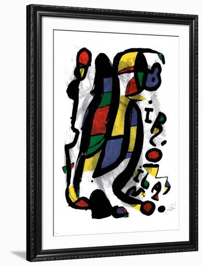 Milano-Joan Miro-Framed Art Print
