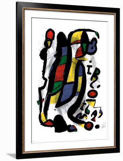 Milano-Joan Miro-Framed Art Print