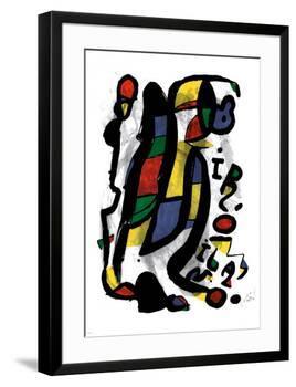 Milano-Joan Miro-Framed Art Print