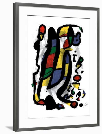 Milano-Joan Miro-Framed Art Print