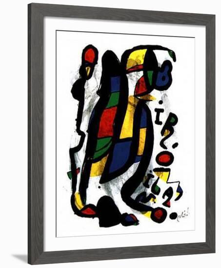 Milano-Joan Miro-Framed Art Print