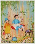 Swing Set-Mildred Barrett-Framed Collectable Print