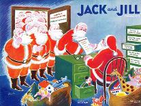 Santa's Helpers - Jack and Jill, December 1942-Mildred Boyle-Premier Image Canvas