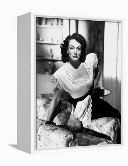 MILDRED PIERCE, 1945 directed by MICHAEL CURTIZ Joan Crawford (b/w photo)-null-Framed Stretched Canvas