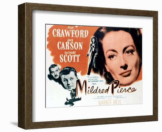 Mildred Pierce, 1945, Directed by Michael Curtiz-null-Framed Giclee Print