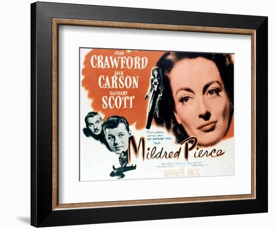 Mildred Pierce, 1945, Directed by Michael Curtiz-null-Framed Giclee Print