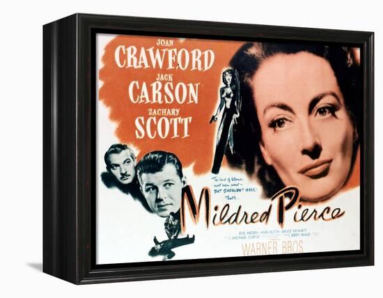 Mildred Pierce, 1945, Directed by Michael Curtiz-null-Framed Premier Image Canvas