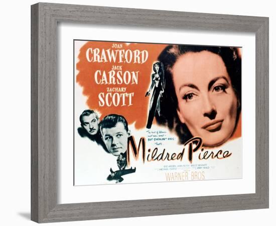 Mildred Pierce, 1945, Directed by Michael Curtiz-null-Framed Giclee Print