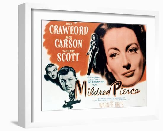 Mildred Pierce, 1945, Directed by Michael Curtiz-null-Framed Giclee Print