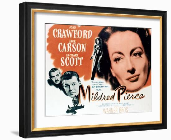 Mildred Pierce, 1945, Directed by Michael Curtiz-null-Framed Giclee Print