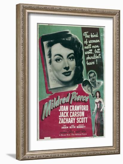 Mildred Pierce, 1945-null-Framed Art Print