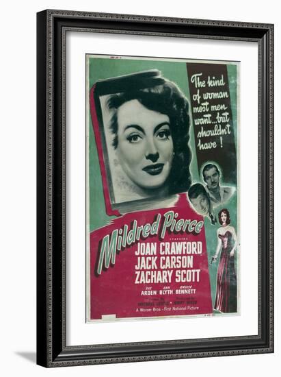 Mildred Pierce, 1945-null-Framed Art Print