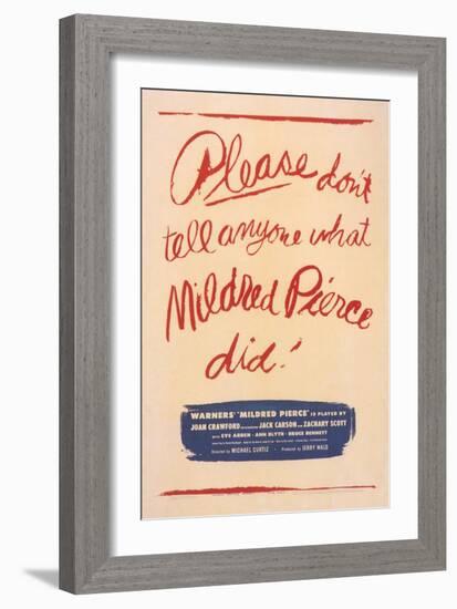 Mildred Pierce, 1945-null-Framed Premium Giclee Print