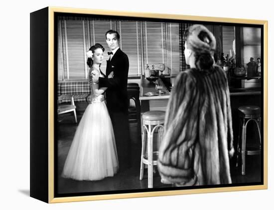 Mildred Pierce, Ann Blyth, Zachary Scott, Joan Crawford, 1945-null-Framed Stretched Canvas