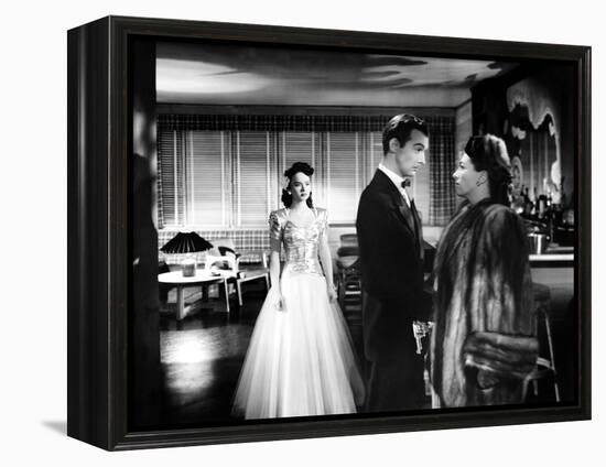 Mildred Pierce, Ann Blyth, Zachary Scott, Joan Crawford, 1945-null-Framed Stretched Canvas