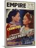 Mildred Pierce, Belgian Movie Poster, 1945-null-Mounted Art Print