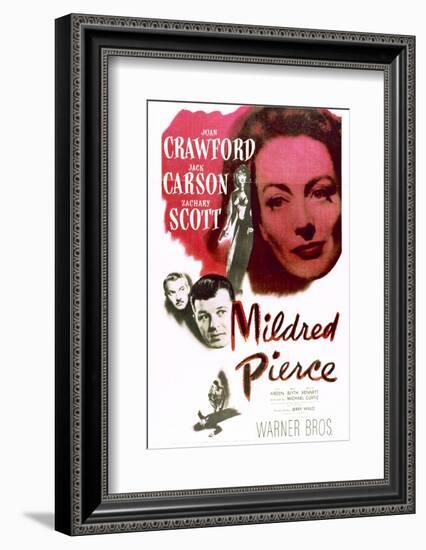 Mildred Pierce - Movie Poster Reproduction-null-Framed Photo