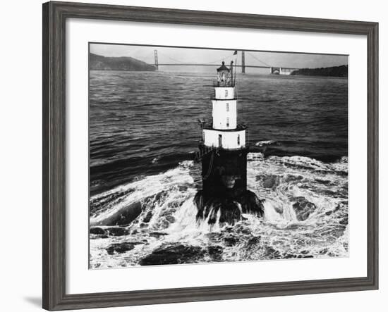 Mile Rocks Light Station-null-Framed Photographic Print