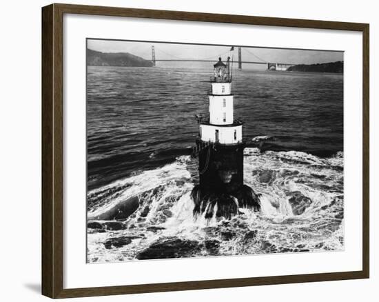 Mile Rocks Light Station-null-Framed Photographic Print