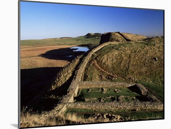 Milecastle 39 to Highsheild, Roman Wall, Hadrian's Wall, England, United Kingdom-James Emmerson-Mounted Photographic Print