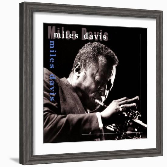 Miles Davis All-Stars - Jazz Showcase (Miles Davis)-null-Framed Art Print