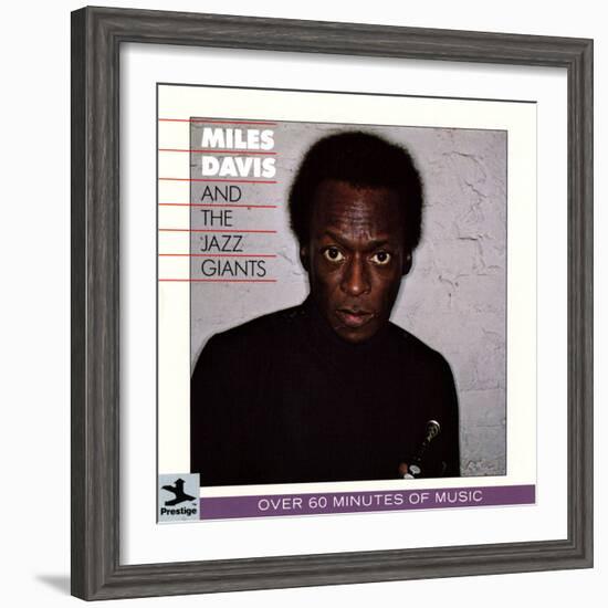 Miles Davis All-Stars - Miles Davis and the Jazz Giants-null-Framed Art Print