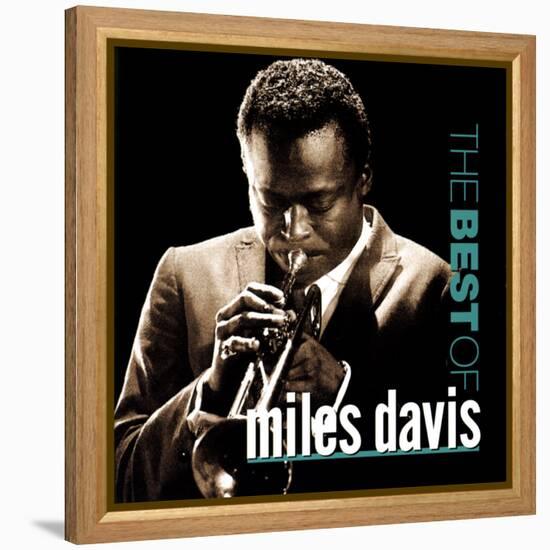 Miles Davis All-Stars - The Best of Miles Davis-null-Framed Stretched Canvas