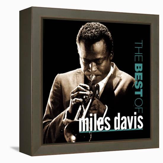 Miles Davis All-Stars - The Best of Miles Davis-null-Framed Stretched Canvas